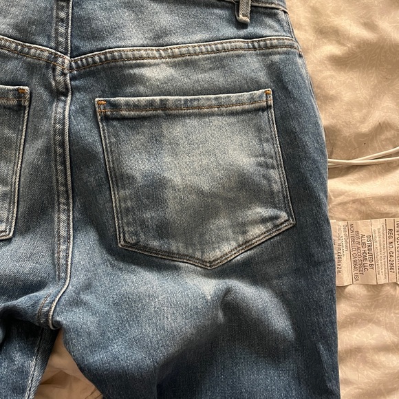 Frame Le Straight in Thistle - Picture 13 of 15